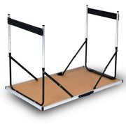 Aluminium Staal Opvouwbare Campingtafel - Voor Buiten - Dinertafel voor Tuin, Balkon, Picknick, BBQ en Familiefeest