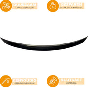 Spoiler Glider - Kofferbak Spoiler - Voor Mercedes C-Klasse C205 Coupe/A205 AMG - Gloss Black - Auto Accessoires