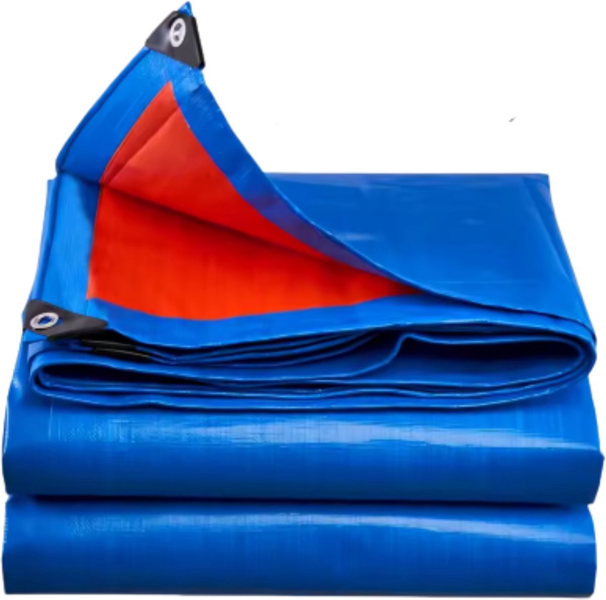 Tavien Dekzeil - 180g/m² PE - Voor Tuinmeubelen, Zwembad, Hout, Auto & Boot - Waterdicht - Weerbestendig zeildoek - 300x600cm - Blauw - Bouwzeil - Afdekzeil - Beschermhoes