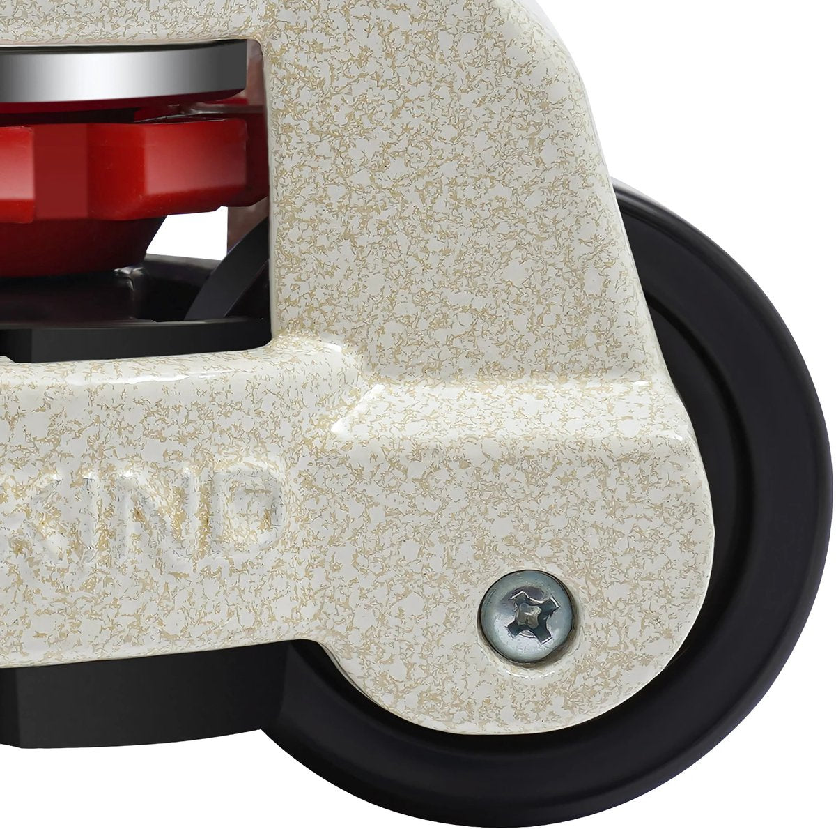 Set van 4 Zwenkwielen - Wielen - Industriële wielen - Transportwielen - Trolley wielen - Voor Tafels & Zware Apparatuur - Intrekbaar & 360° Draaibaar - 4 Stuks GD-60S, Tot 500 kg