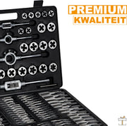 Happyment Gereedschapsset gevuld - Gereedschapskoffer deluxe - 110pcs