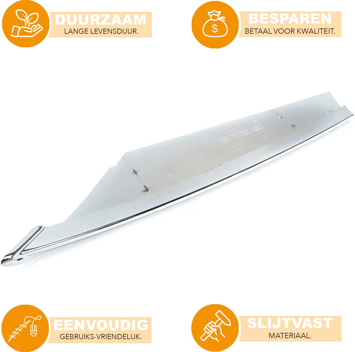 Actieve Lamellen Luik Trim - Rechterzijde - Voor Tesla Model S (2016-2020) - 1079638-00-Ax - ABS - Auto Accessoires