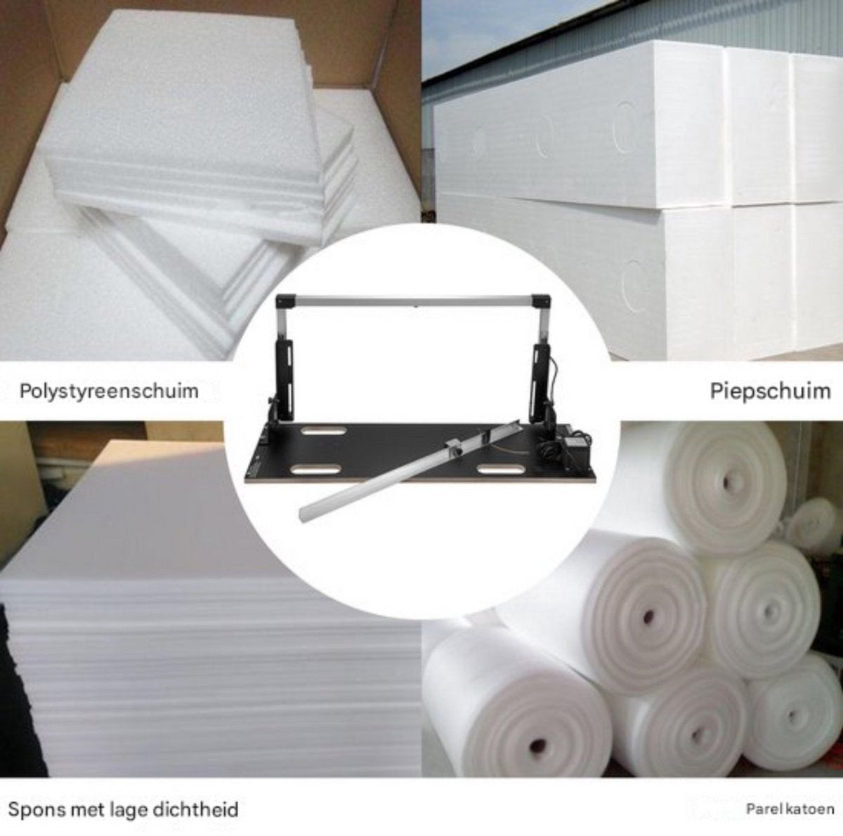 Piepschuimsnijder PRO - Cutter - Snijmachine - 112 cm Snijlengte - Thermozaag voor Schuim