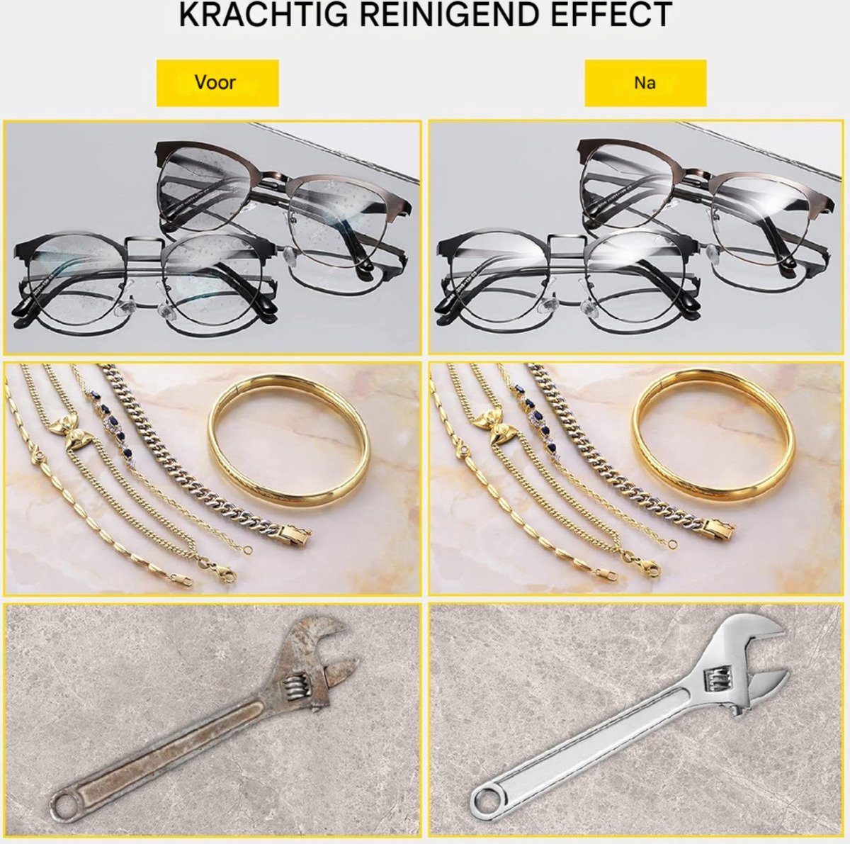 Ultrasoon Reiniger - Diepe Reiniging - Perfect Voor Delicate Objecten