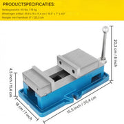 Bankschroef 125mm - Hoge Precisie - Bankklem - Werkbank klem - Voor NC/CNC-machines