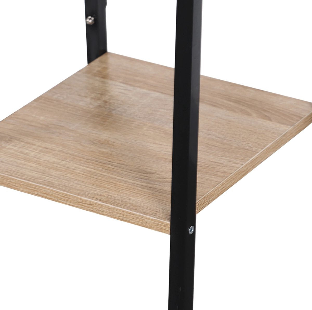 Bolt Edge Boekenkast - Industrieel - Bruin - 4 Lagen - 34x35x148cm - Boekenrek