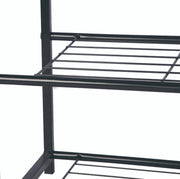 Happyment Luxe Schoenenrek - 6 paar - Schoenenbank vintage - Zwart