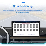 Autoradio met bluetooth - Carplay - Voor Citroën C3 & C4 Aircross (Brazilië) (2017-2023) - Geschikt voor Apple en Android - Stereo - Navigatie - Navigatiesysteem auto - 1GB 32GB
