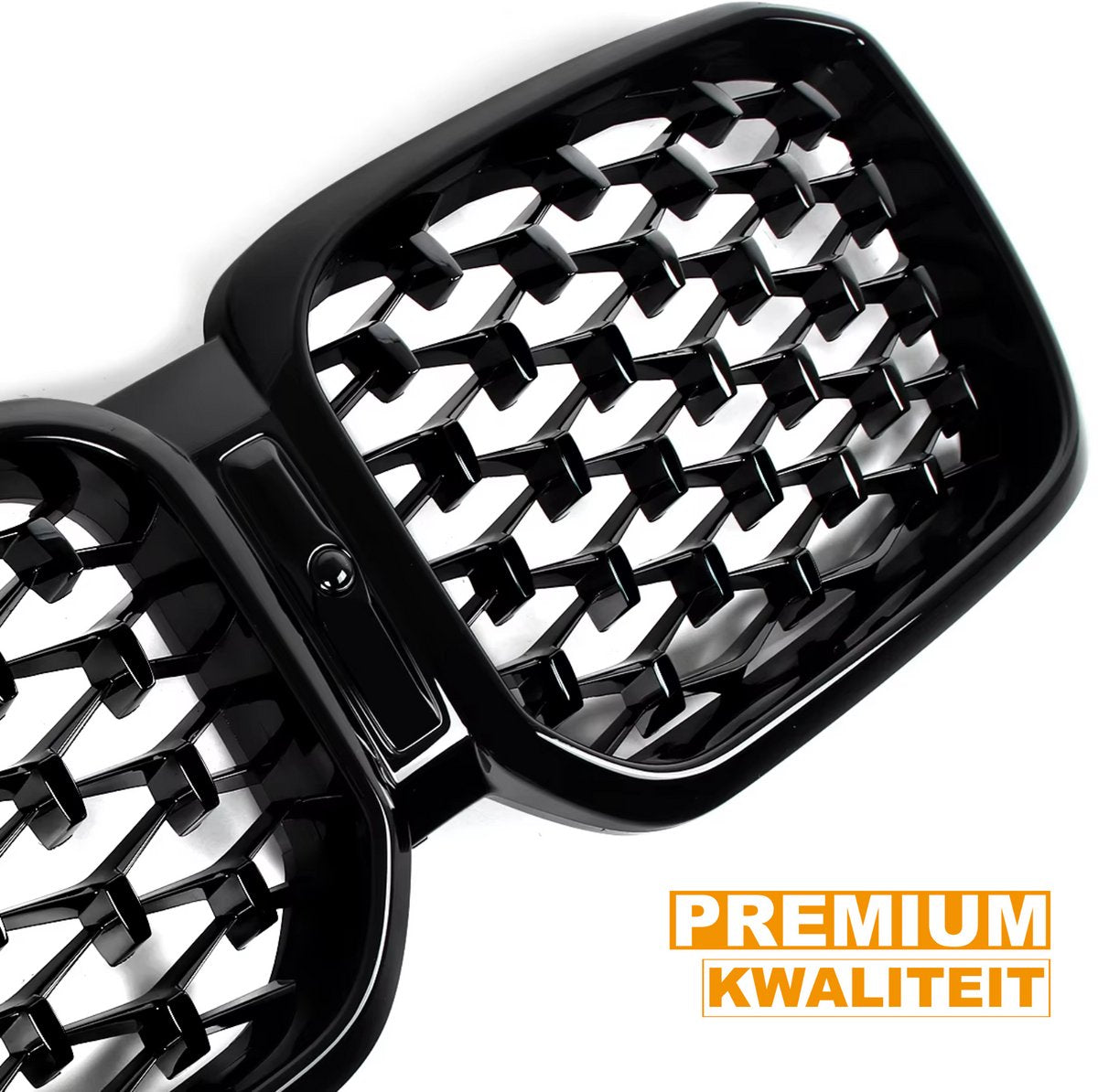 Voorbumper - Voor BMW X3/X4 G01/G02 2022-2023 - Auto accessoires - Niergrille - Diamant stijl - Gloss Zwart