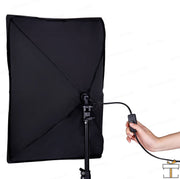 Happyment® Fotostudio set - Softbox - Studiolamp - Greenscreen met achtergrond systeem - Statief - Black friday - Kerstcadeau