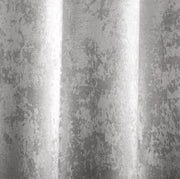Gordijnen - Set van 2 - Zilvergrijs - Verduisterend - Plooiband - Fluweel - 135x245cm
