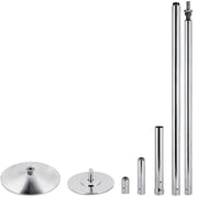 Paaldanspaal - Pole dance - Paal - Pole - Strippaal - Voor Thuisfitness & Training - Professionele Danspaal - Verwijderbare Bar (2.35-2.74m) - 45mm