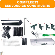 Happyment® Broeikas - Tuinkas - Kweekbak - Kweekkast - Moestuin - Serre - Black friday - Sinterklaas - Kerstcadeau