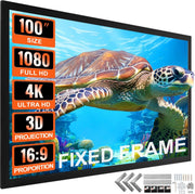 Beamer Scherm - Projectorscherm - Indoor en outdoor - Thuisbioscoop - Draagbare beamer