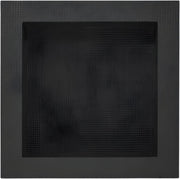 Douchenis - Wandnis - Inbouwnissen- Voor Badkamer & Douche - Zwart - 1 vak - 41x41cm