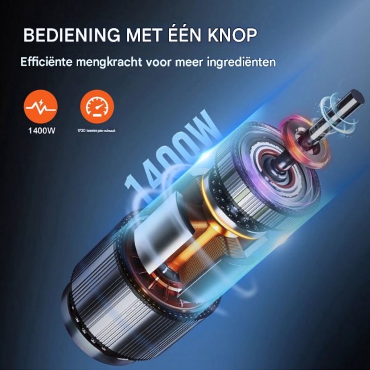 Groentesnijder - Hakmolen- 1400W Elektrische Fruitsnijder - RVS Multisnijder Keukenapparaat