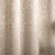 Bolt Edge Gordijnen Set - Verduisterend - Beige - 135x175cm - Met plooiband - Fluweel