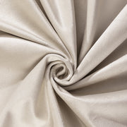 Happyment Gordijnen set Vida 2 stuks - Beige 140x225cm - Verduisterend - met Plooiband - Fluweel Isolerend