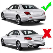 Achterspoiler Carbon - Voor Mercedes E-Klasse W213 Sedan (2016-2019)- AMG Stijl - Carbon Look - Auto Accessoires