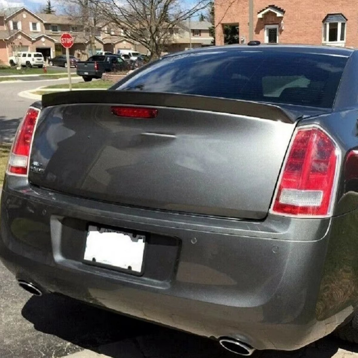 Kofferbak Spoiler Lip Fioren - OE Stijl - Carbon Look - Voor Chrysler 300/300C/300S (2011-2022) - Auto Accessoires