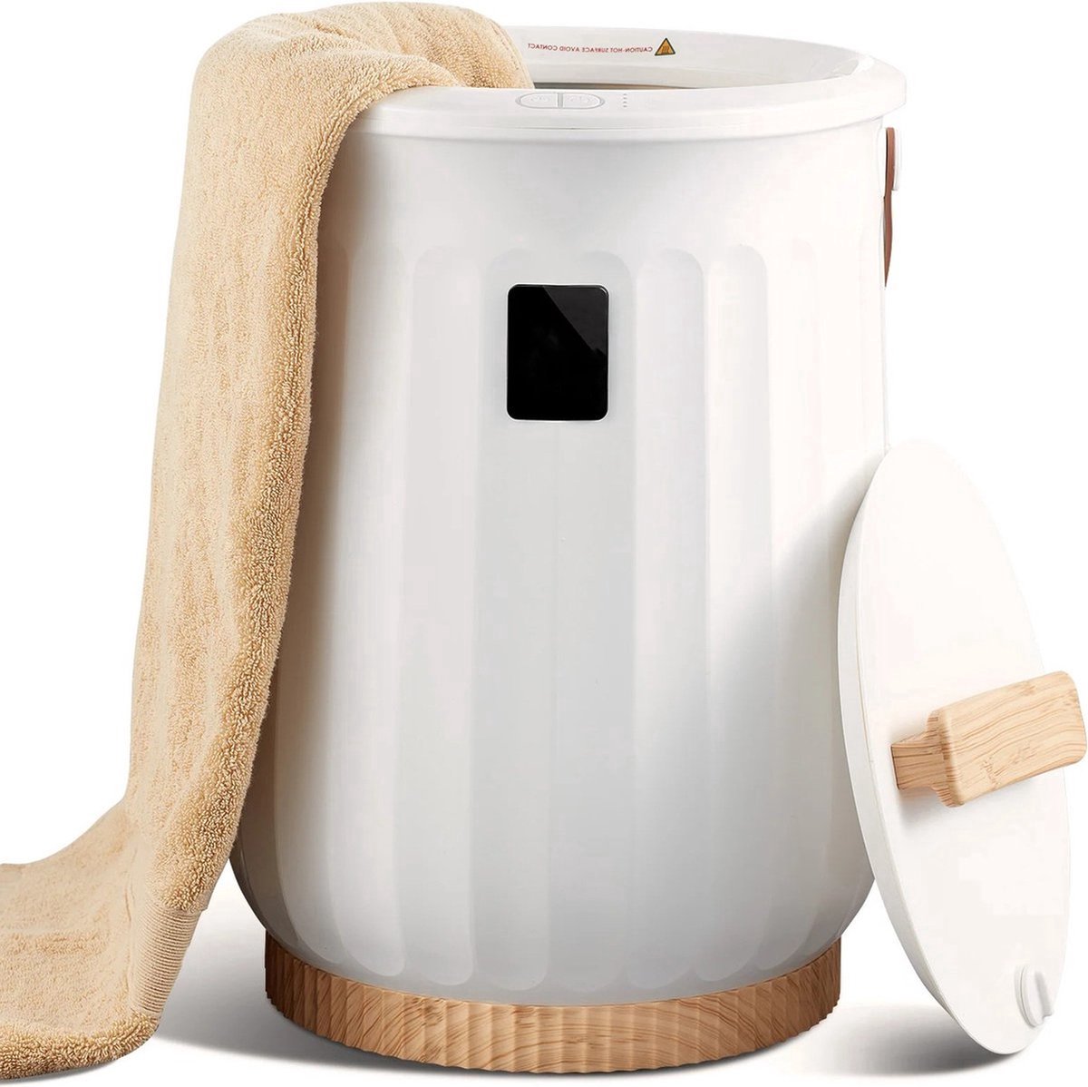 Handdoekverwarmer - Elektrisch Droger - Wit - Kinderslot - 20 Liter