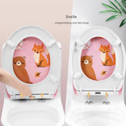 Antibacteriële Toiletbril Animal - Met Softclose - Universeel - Toiletbrillen met print - WC Bril - Toiletzitting