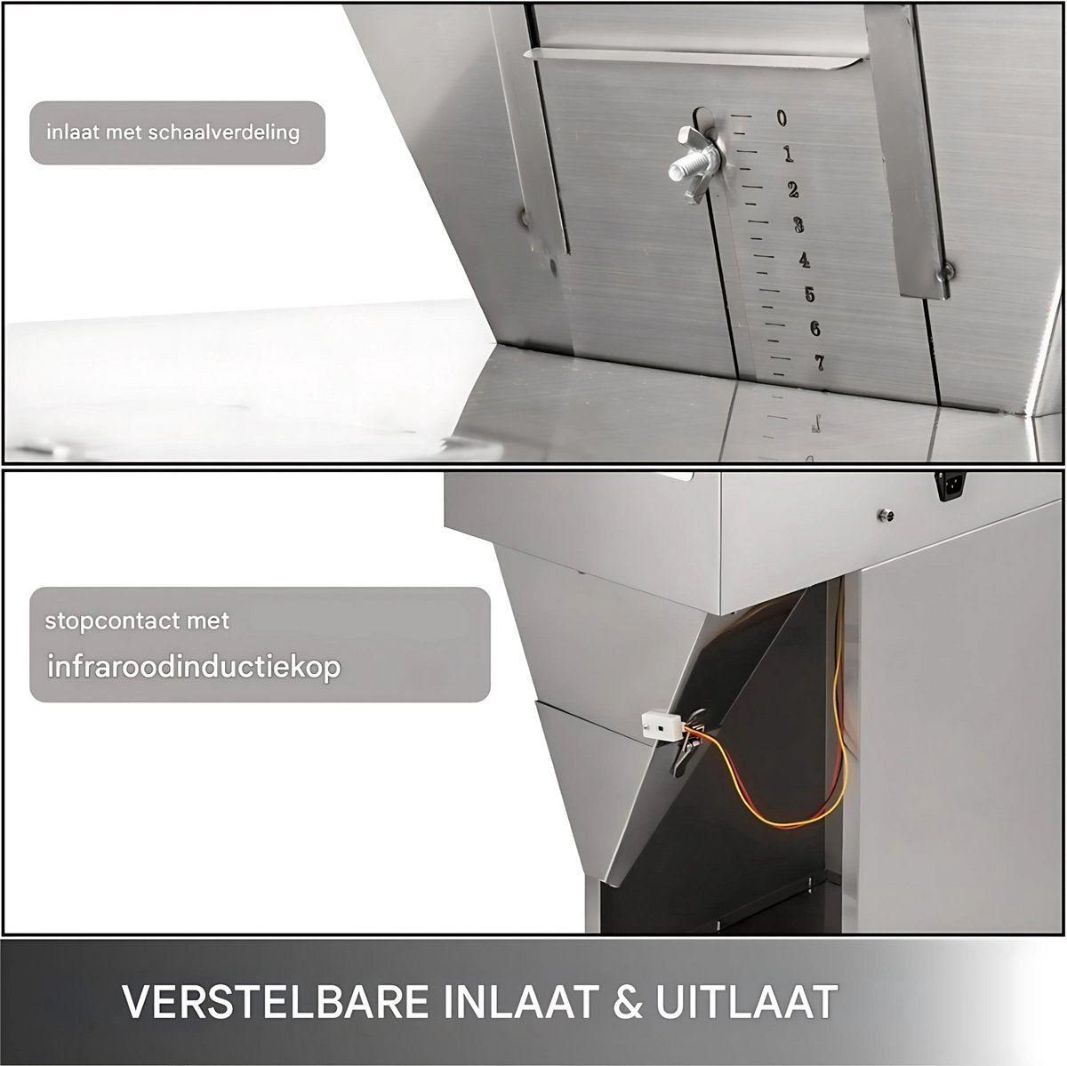 Professionele Vulmachine - Poeder - Keuken - Fijn maler - Pneumatisch - Twee Uitgangen - 100-1000ML - RVS