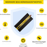 Omvormer 2500W - Afstandsbediening en LCD - DC 12V naar AC 230 V - 5000W Piekvermogen