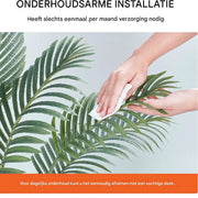 Kunstplant voor binnen en buiten - Areca Catechu - In pot - Kunstbloem - Waterdicht - Geurloos - Kunstmatig Plastic Plant