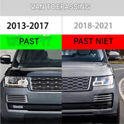 Voorbumper Grille Vaylen - Facelift Look - Glanzend Zwart - Voor Range Rover L405 Vogue (2013-2017)