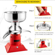 Happyment Skimming machine - Boter Maker - Melkscheidingsmachine - Centrifuge - 50L/H