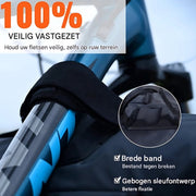 Achterklepkussen 157cm - Pick-Up Kussen - Voor 6 Fietsen - Met Reflectie Strips