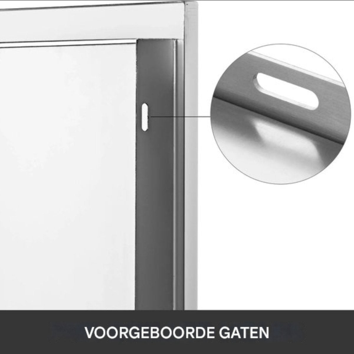 Kast Deur - Bbq Toegang Kast Deur - 2 deurs - Ideaal Voor Toepassing