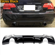 Glanzend Zwart Bodykits - Voor BMW 3 Serie E92 E93 330i M Sport - Auto accessoires - Bumper Achterbumper Diffuser Lip