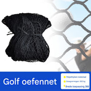 Golfoefennet - Chipping net - Golfaccessoires - Golf - 3x3m - Voor Indoor & Outdoor Training - Zwart