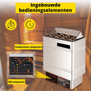 Happyment Sauna Generator - Saunacabine - Finse Sauna - Stoomcabine - Met Afstandsbediening - Sauna tent - 9Kw