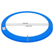 Trampoline Randkussen - Beschermkussen - Beschermrand - Trampolinerand - Diameter buitenring: 4,2 m - Blauw