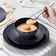 Verdant Zafiro Serviesset - 16 delig - 4 persoons - Donkergroen - Dinerborden - Bordenset - Diepe borden - Ontbijtborden - Servies - Keukenservies