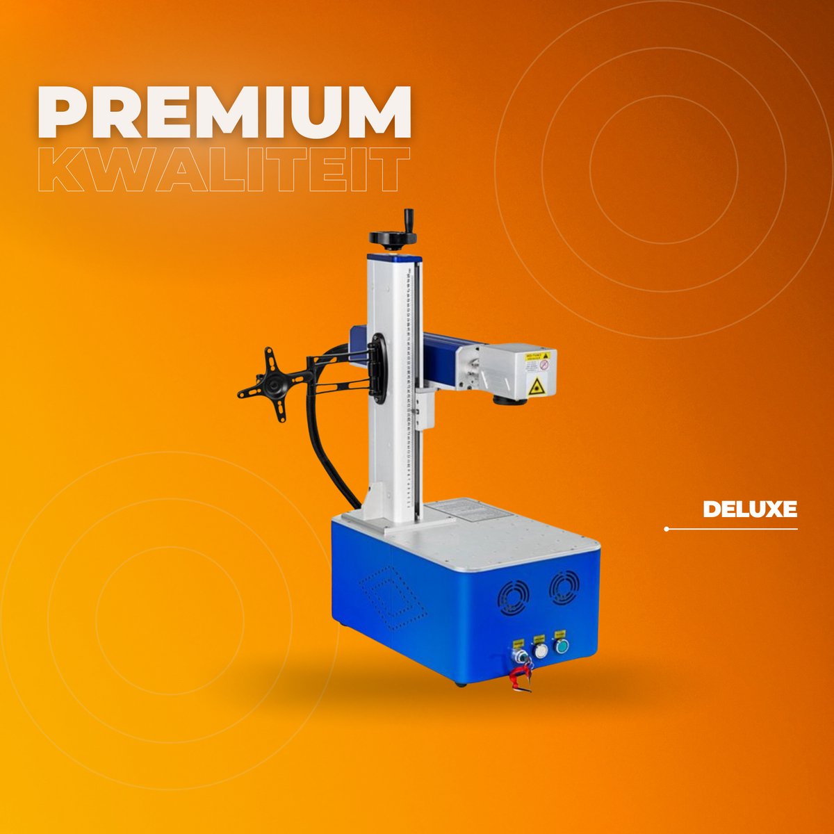 Graveermachine Helix - Lasmachine - Laser - Graveren - 20W - Fiber Laser Device voor Metaal Graveren