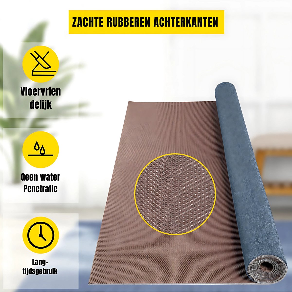 Luxe Buitentapijt - Voor binnen en buiten - 400x180cm Tuintapijt - Terrastapijt - Buiten tapijt - Blauw