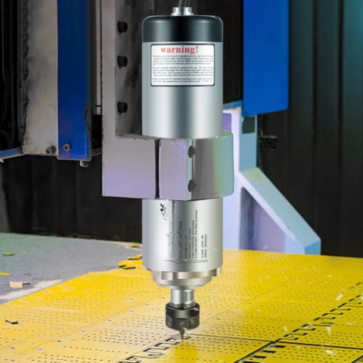 Spindelmotor - 2,2 kW - 400 Hz - Luchtgekoeld - Freesspindel - Voor Freesmachines & Graveersystemen