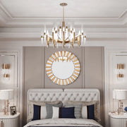 Elegante Spiegel - Ronde wandspiegel - 80cm - Zonder verlichting - Woonkamer
