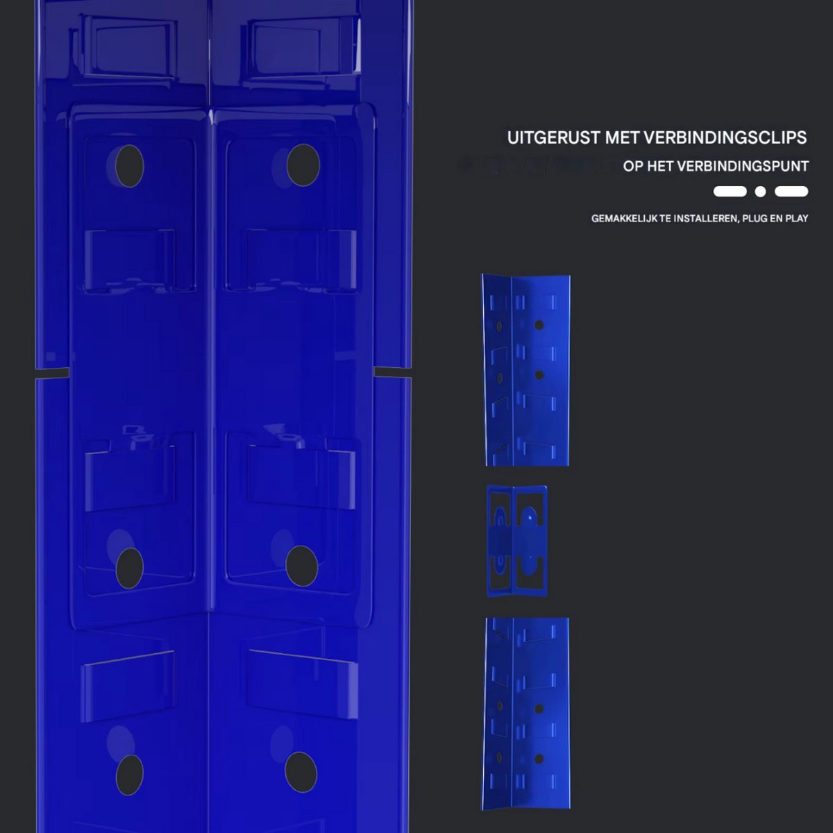 Garage Rekken - 5-Tier Metalen Opslagplanken 180x90x40 cm - Industrieel Zware Lasten - Voor Schuur, Werkplaats & Opbergruimte