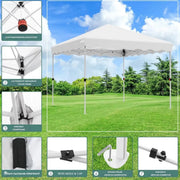 Gazebo Zyrell - Pergola - Paviljoen - Partytent - Strandtent - Voor Terras, Feest en Achtertuin - 3x3m - Wit
