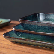 Vittoria Serviesset - 16 delig - 4 persoons - Groen - Dinerborden - Bordenset - Diepe borden - Servies - Ontbijtborden - Keukenservies