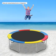 Trampoline Randkussen - Beschermkussen - Beschermrand - Trampolinerand - Diameter buitenring: 3 m - Multicolor