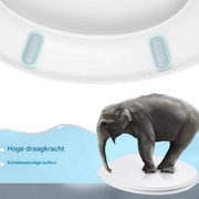 Toiletbril Vaylen - Softclose Toiletbril Wit met Snelsluiting - Duuroplastisch Antibacterieel Toiletdeksel