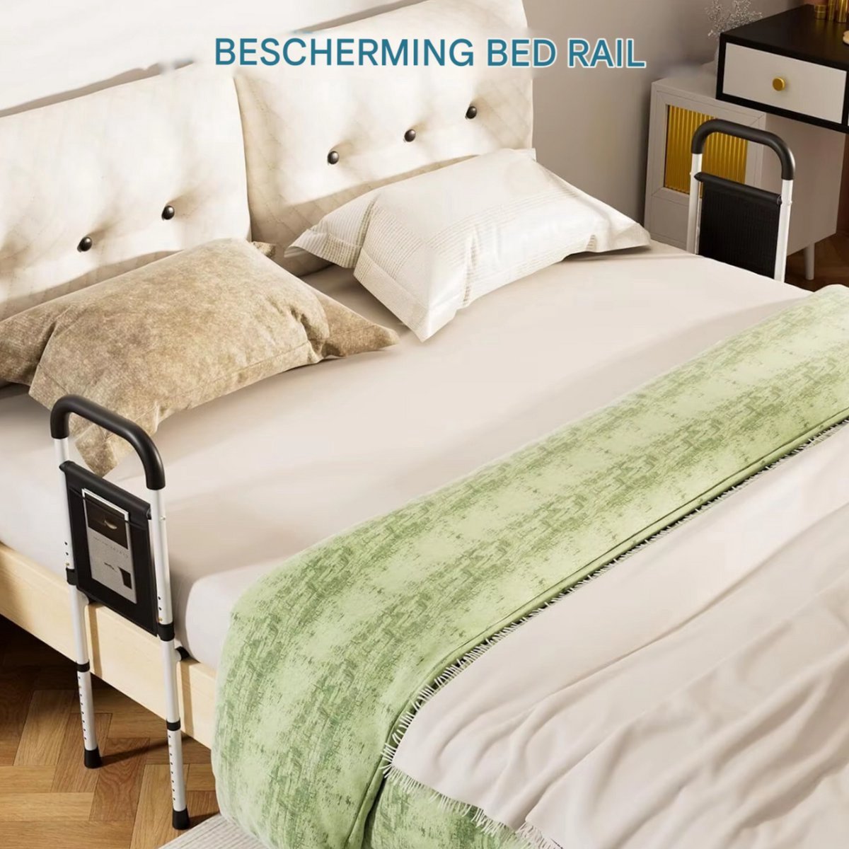 Bedbeugel Opulence in hoogte verstelbaar - Stahulp - Bedsteun - Opstahulp - Mobiliteit - Voor senioren