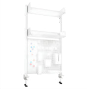 Bureau oranizer - Voor werkplek en studie - Multifunctionele organizer - Compact en praktisch voor op het bureau - Wit