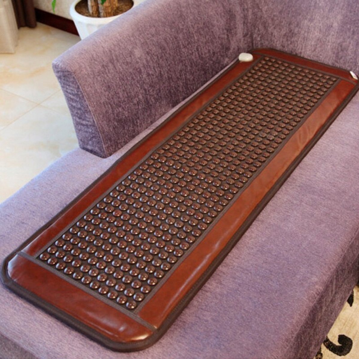 Happyment Massagematras - Massage Apparaat - Massagemat - Accupressuur Mat - Met Warmte - 50 x 150 cm